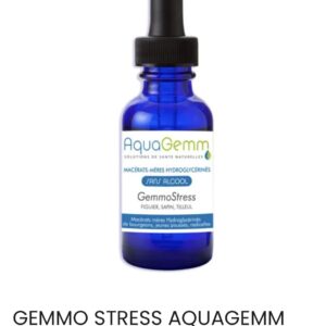 GEMMOSTRESS AQUAGEMM – Sérénité & Anti-Anxiété (Sans Alcool & Bio)