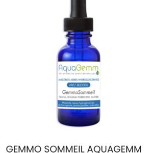GEMMOSOMMEIL AQUAGEMM – Sommeil Réparateur (Sans Alcool & Bio)